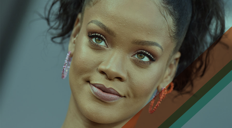 Rihanna`s New Makeup Is Rocking Waves!